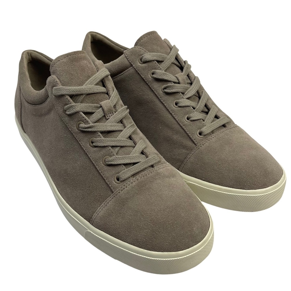 Vince Women's Suede Platform Sneakers Grey Low Top Casual Sz 10 $225 Minimalist